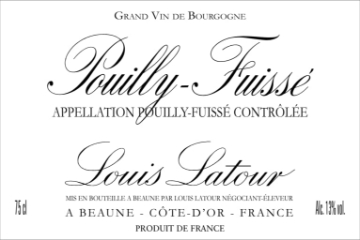 Picture of 2021 Louis Latour - Pouilly Fuisse