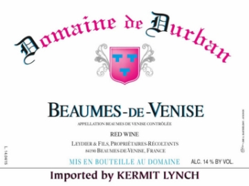 Picture of 2021 Domaine de Durban Beaumes de Venise Rouge