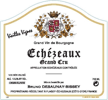 Bruno Desaunay-Bissey Echezeaux label