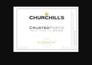 Picture of 2007 Churchill's - Crusted Port Bottled 2007