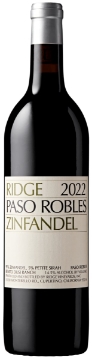 Picture of 2022 Ridge - Zinfandel Paso Robles