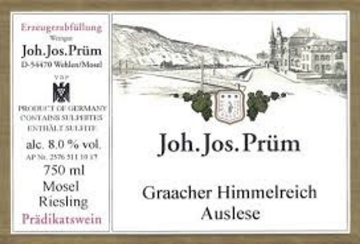 Picture of 2023 Prum, JJ - Graacher Himmelreich Auslese