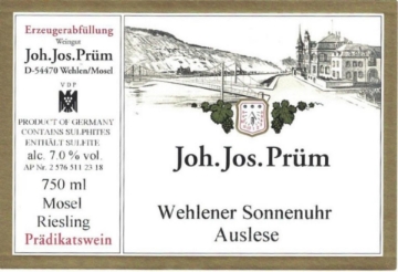 Picture of 2023 Prum, JJ - Wehlener Sonnenuhr Auslese