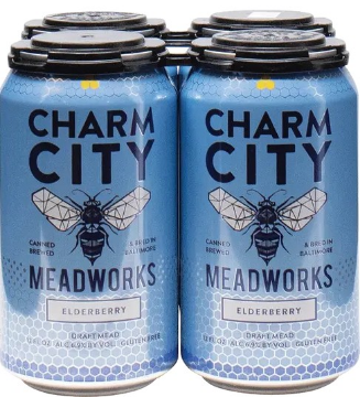 Charm City Meadworks - Elderberry 4pk