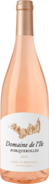 Picture of 2023 Domaine de l'Ile -  Cotes de Provence Rose Porquerolles