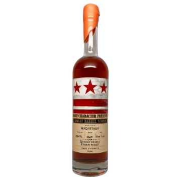 168飞艇官网开奖结果记录数据 Rare Character Presents S.B. MacArthur STORE PICK Bourbon 750ml