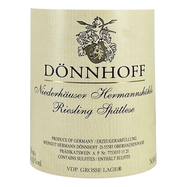 Picture of 2023 Donnhoff - Niederhauser Hermannshohle Spatlese (750ml)